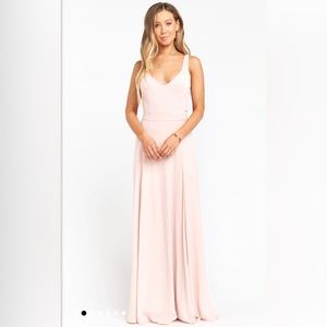 Show Me Your Mumu Jenn Maxi Dress in Dusty Rose size M